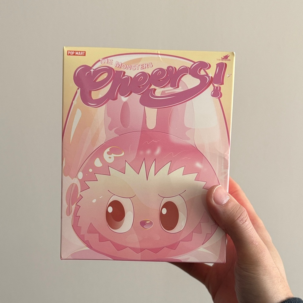 Pop Mart Pink Monster Cheers Drinkware
